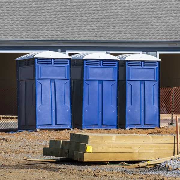 are there any additional fees associated with porta potty delivery and pickup in Moskowite Corner California